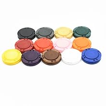 বহু রঙের চৌম্বকীয় কোট বোতাম অদৃশ্য লুকানো সেলাই স্ন্যাপস জন্য পর্দা ধোয়া নাইলন 0