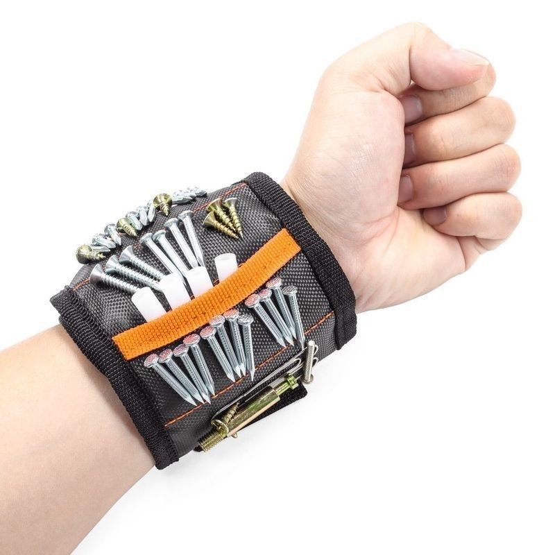 স্ক্রু জন্য নিয়মিত শক্তিশালী চৌম্বকীয় wristband ঝুলন্ত সরঞ্জাম Multicolor
